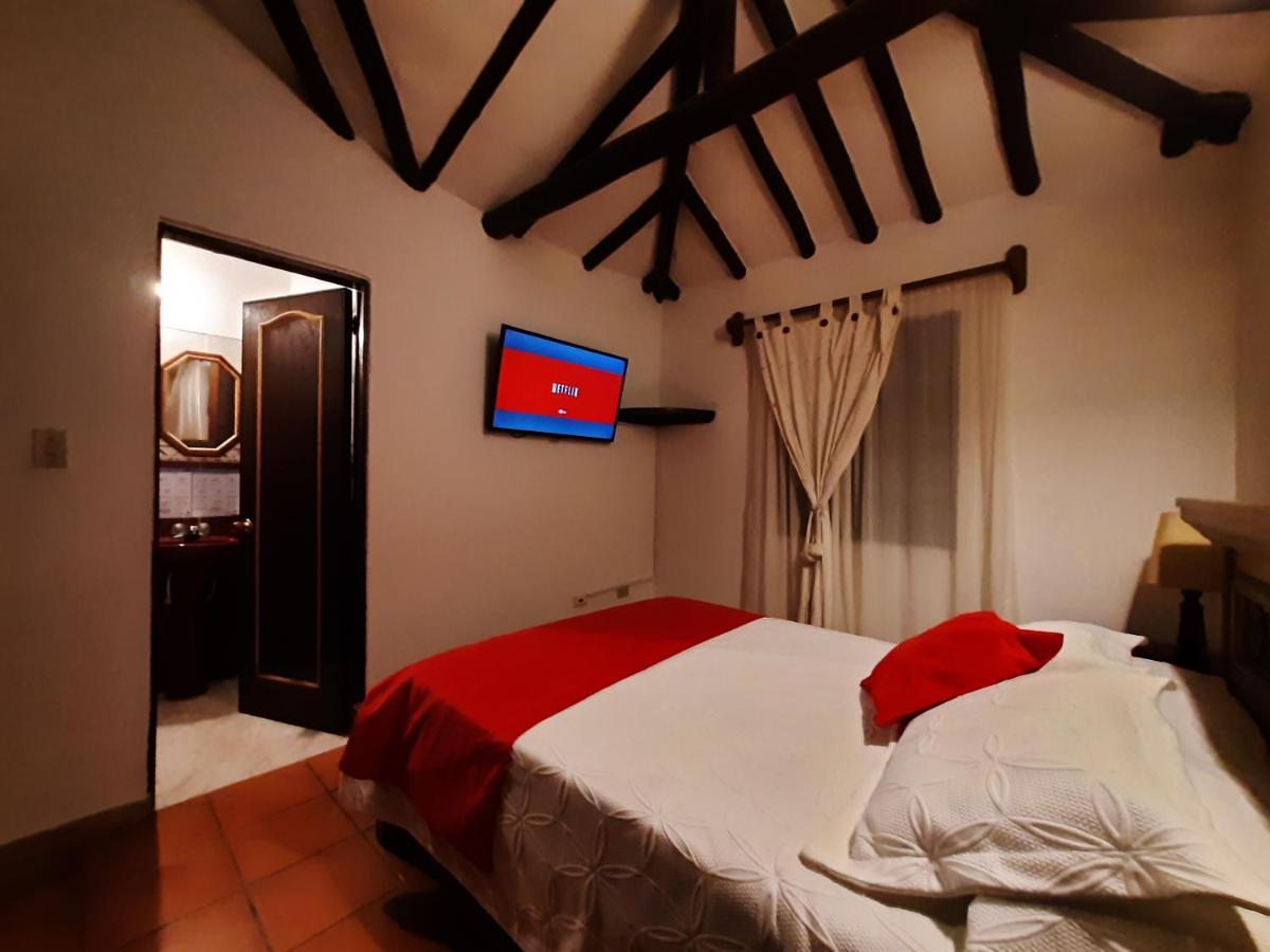 Aparta Hotel El Refugio De Maria Villa de Leyva Exteriér fotografie