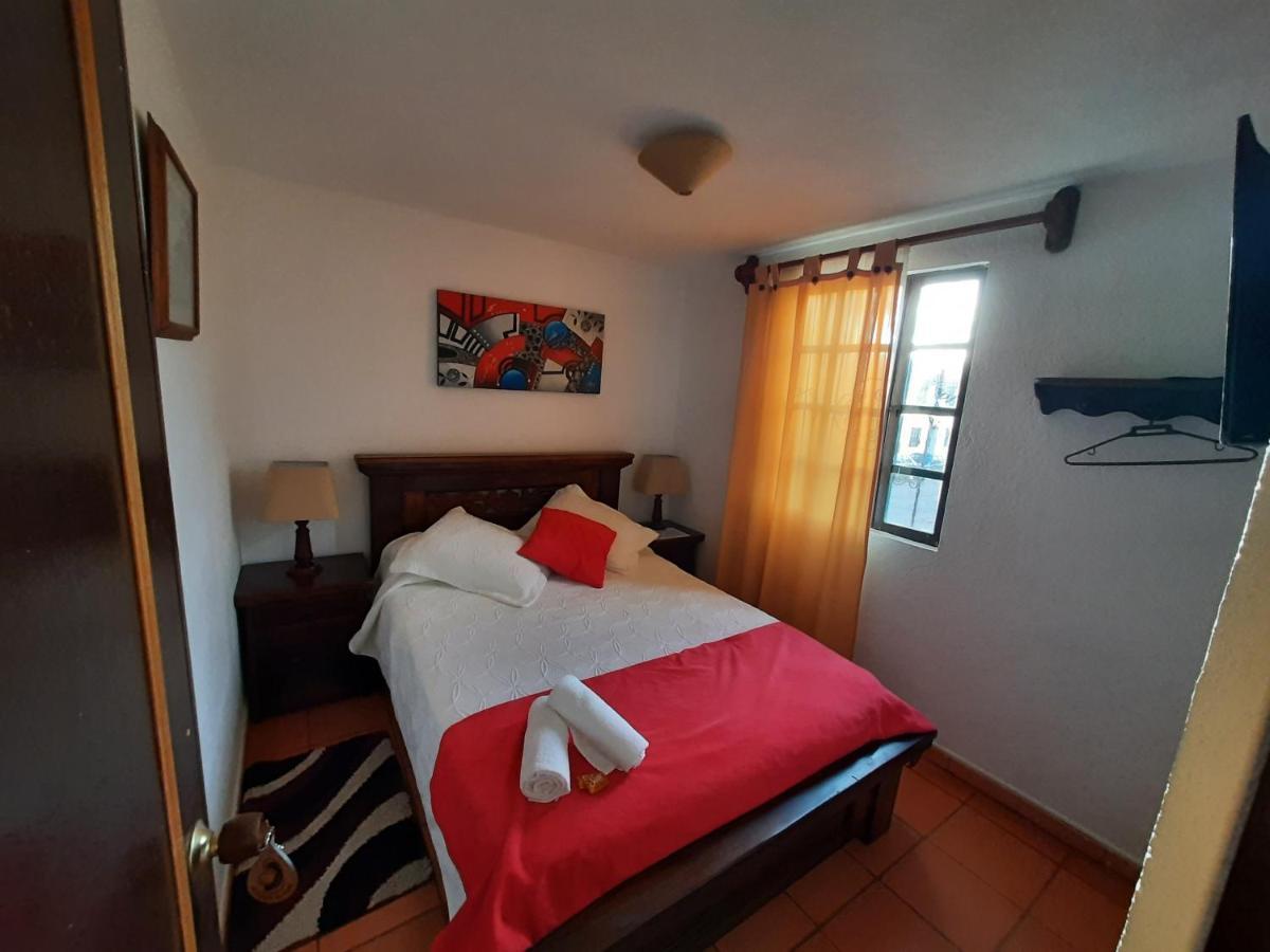 Aparta Hotel El Refugio De Maria Villa de Leyva Exteriér fotografie