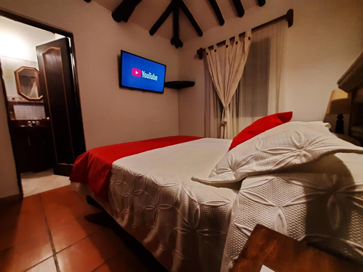 Aparta Hotel El Refugio De Maria Villa de Leyva Exteriér fotografie