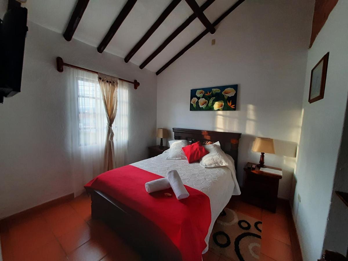 Aparta Hotel El Refugio De Maria Villa de Leyva Exteriér fotografie