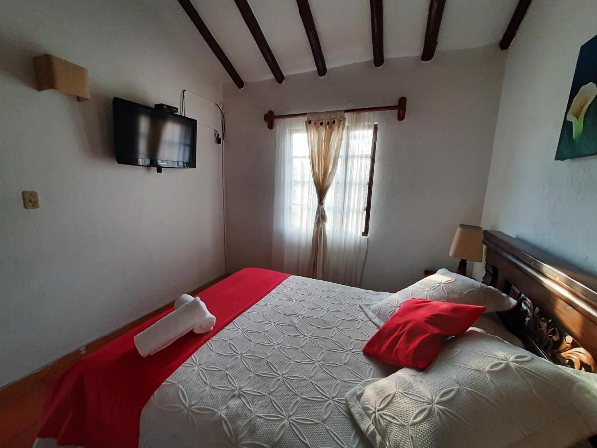Aparta Hotel El Refugio De Maria Villa de Leyva Exteriér fotografie